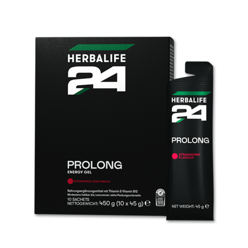 Herbalife24® Prolong Energy Gel Fragola 10 bustine da 45g